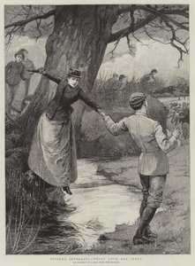 Intérêts partagés, entre amour et sport - Edward Frederick Brewtnall